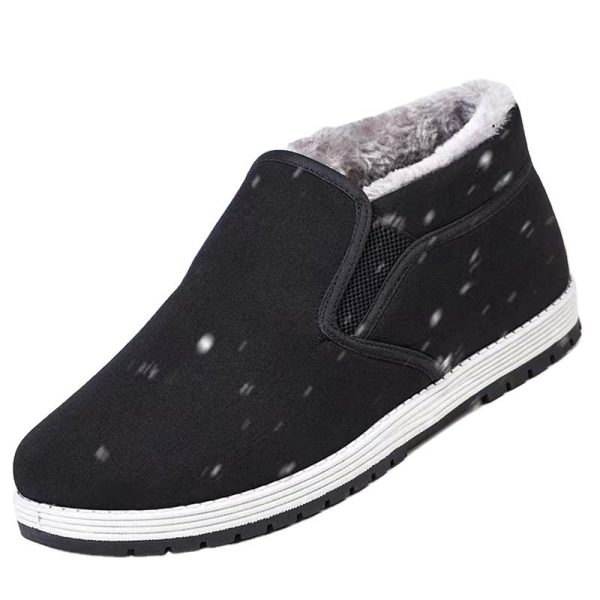 Winter Cloth Shoes Plush Thickened Cotton Warm Men's Shoes Winter Cloth Shoes Plush Thickened Cotton Warm Men's Shoes